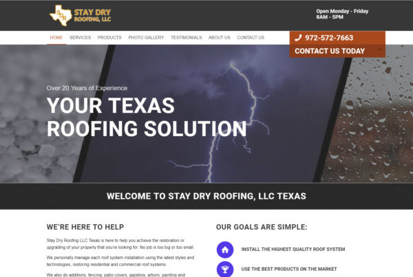 Stay Dry Roofing, LLC